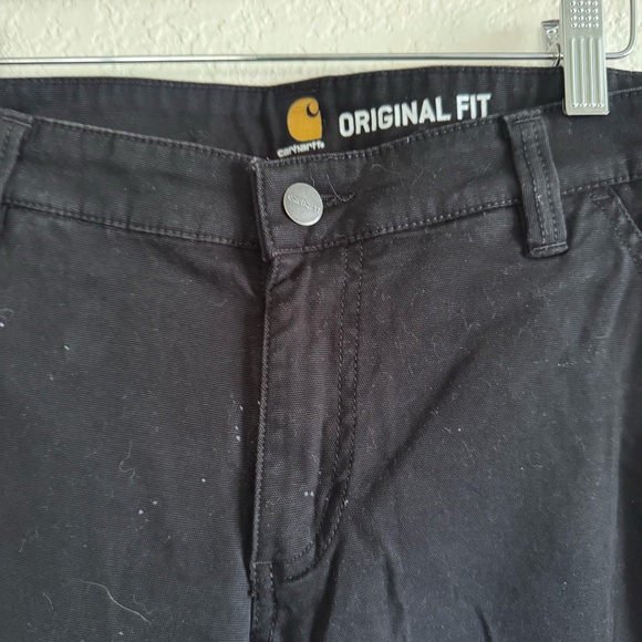 EUC Carhartt Black Original Fit Pants - Picture 2 of 4